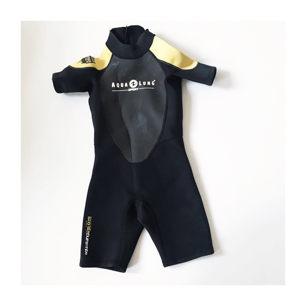 youth surf swim Aqua Lung wetsuit spring suit M